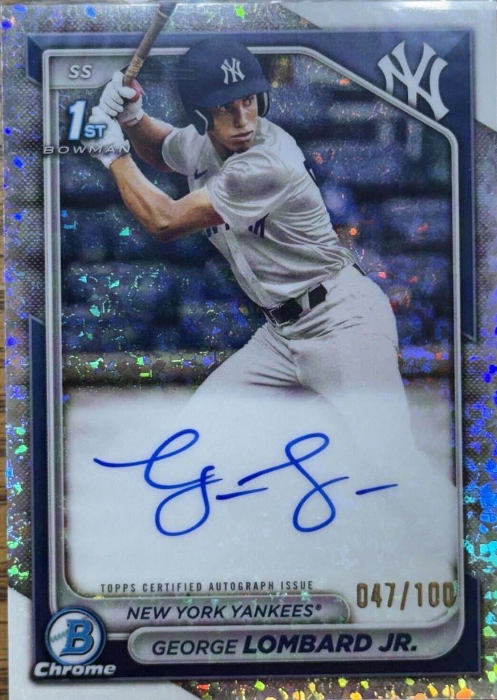 George Lombard Jr. [Mini-Diamond Refractor] #CPA-GLO