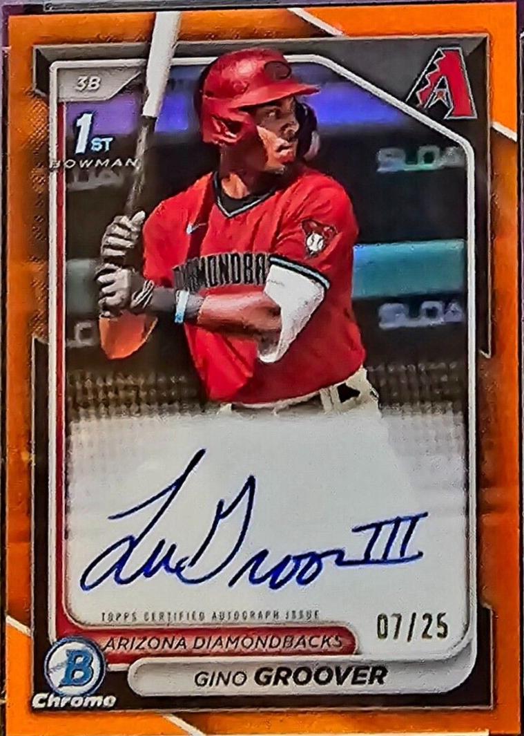 Gino Groover [Orange Refractor] #CPA-GG
