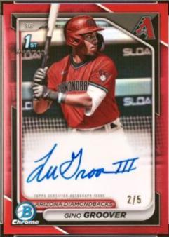 Gino Groover [Red Refractor] #CPA-GG