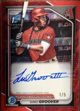 Gino Groover [Red Wave Refractor] #CPA-GG