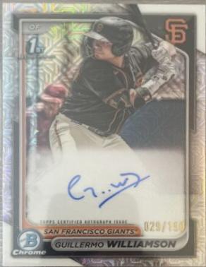 Guillermo Williamson [Blue Refractor] #CPA-GWI