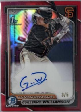 Guillermo Williamson [Red Refractor] #CPA-GWI