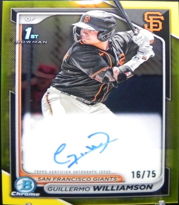 Guillermo Williamson [Yellow Refractor] #CPA-GWI