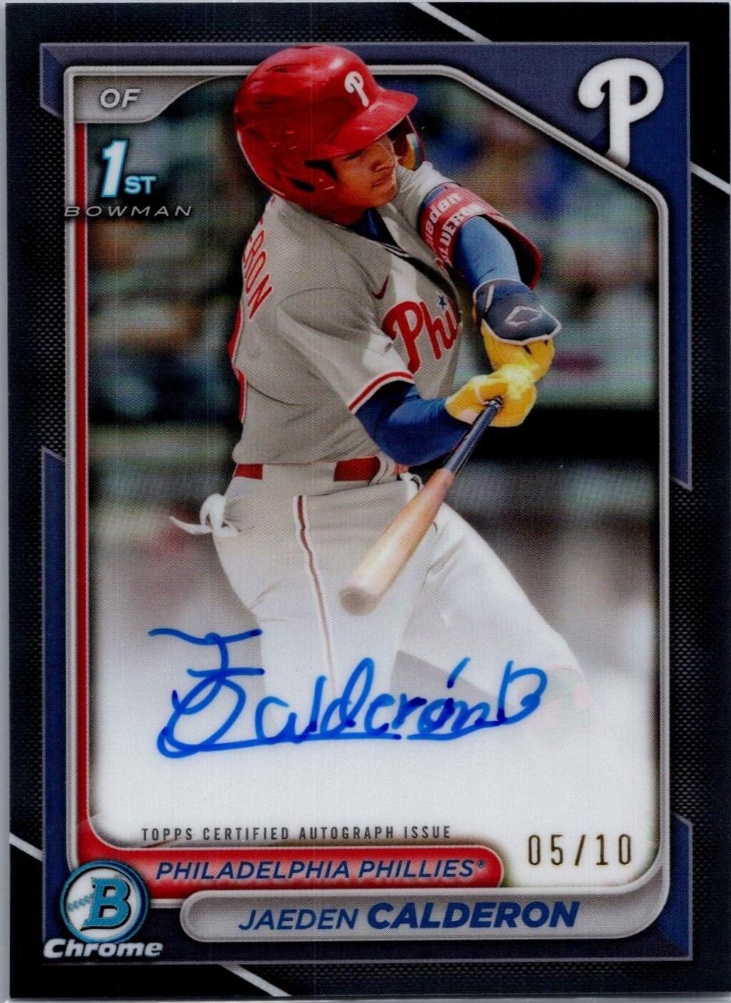 Jaeden Calderon [Black Refractor] #CPA-JCN