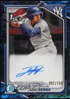 Jared Serna [Blue Lunar Refractor] #CPA-JS