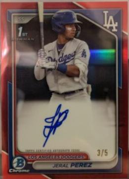 Jeral Perez [Red Refractor] #CPA-JP
