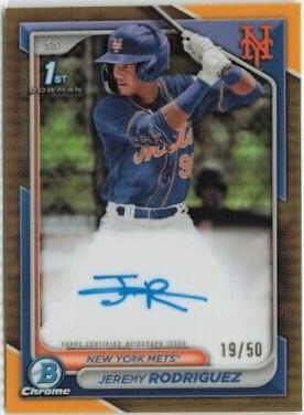 Jeremy Rodriguez [Gold Refractor] #CPA-JRZ
