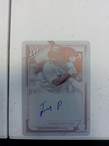Jesus Rodriguez [Printing Plate] #CPA-JR