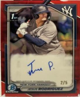 Jesus Rodriguez [Red Refractor] #CPA-JR