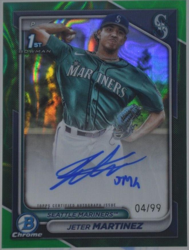 Jeter Martinez [Green Refractor] #CPA-JMZ