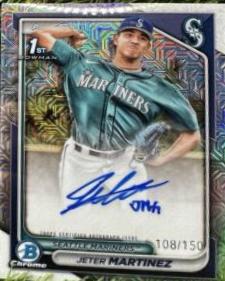 Jeter Martinez [HTA Choice Refractor] #CPA-JMZ