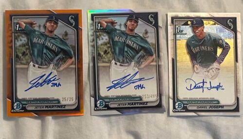 Jeter Martinez [Orange Refractor] #CPA-JMZ