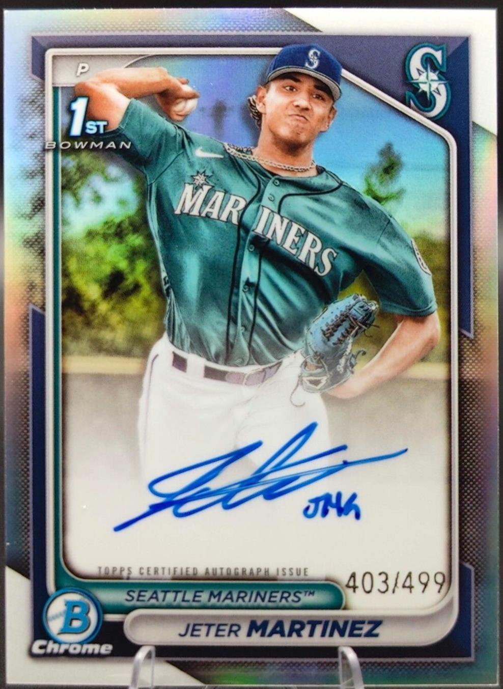 Jeter Martinez [Refractor] #CPA-JMZ
