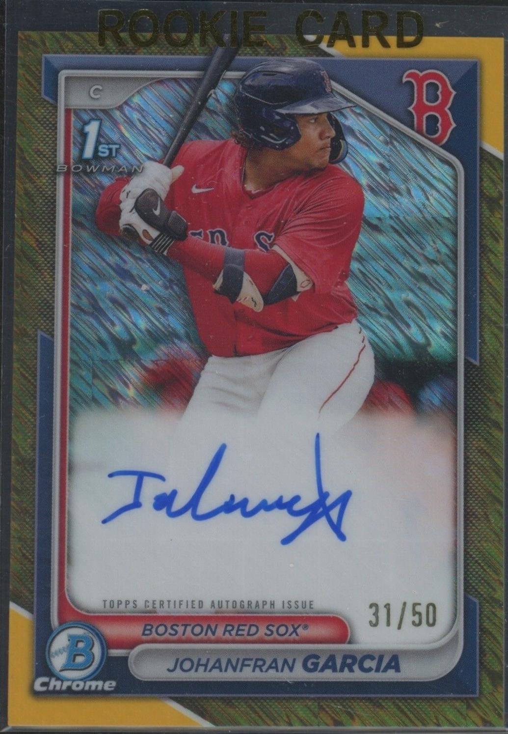 Johanfran Garcia [Shimmer Gold Refractor] #CPA-JG