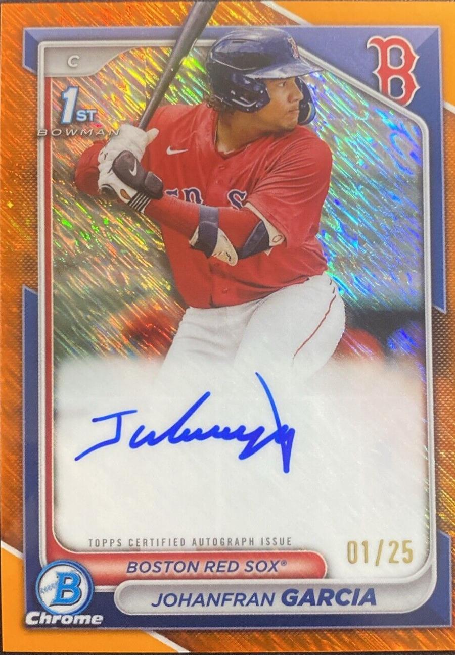 Johanfran Garcia [Shimmer Orange Refractor] #CPA-JG