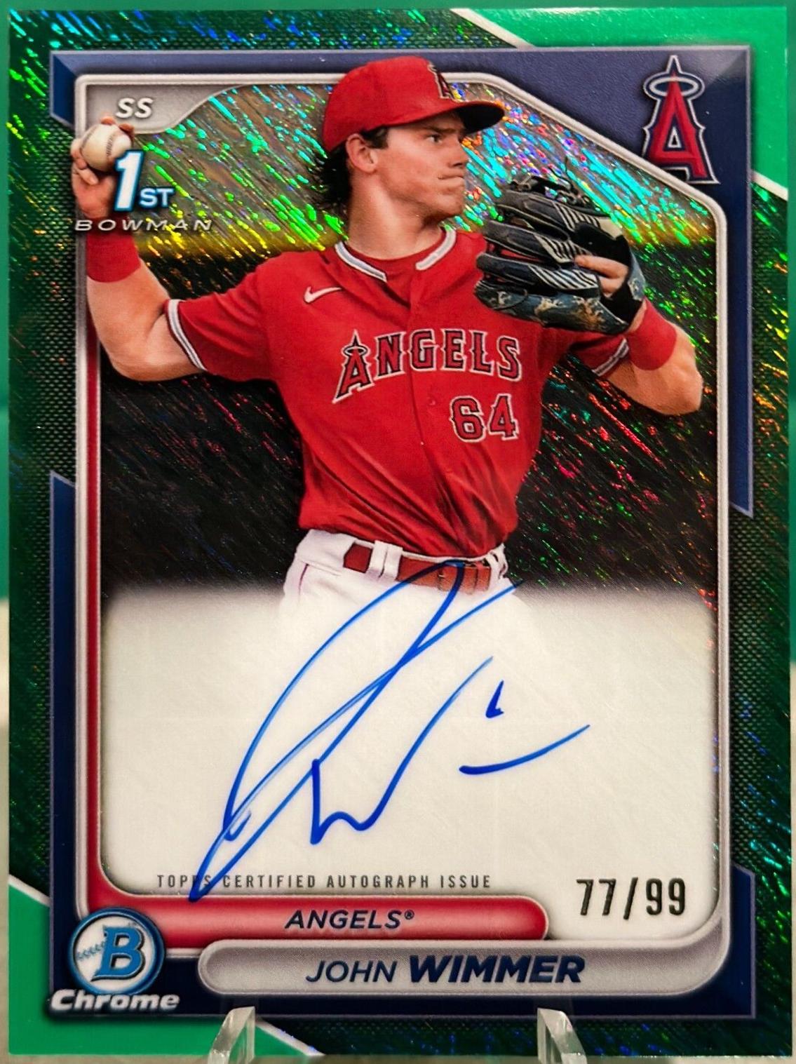 John Wimmer [Shimmer Green Refractor] #CPA-JW