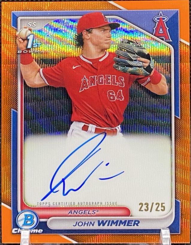 John Wimmer [Shimmer Orange Refractor] #CPA-JW