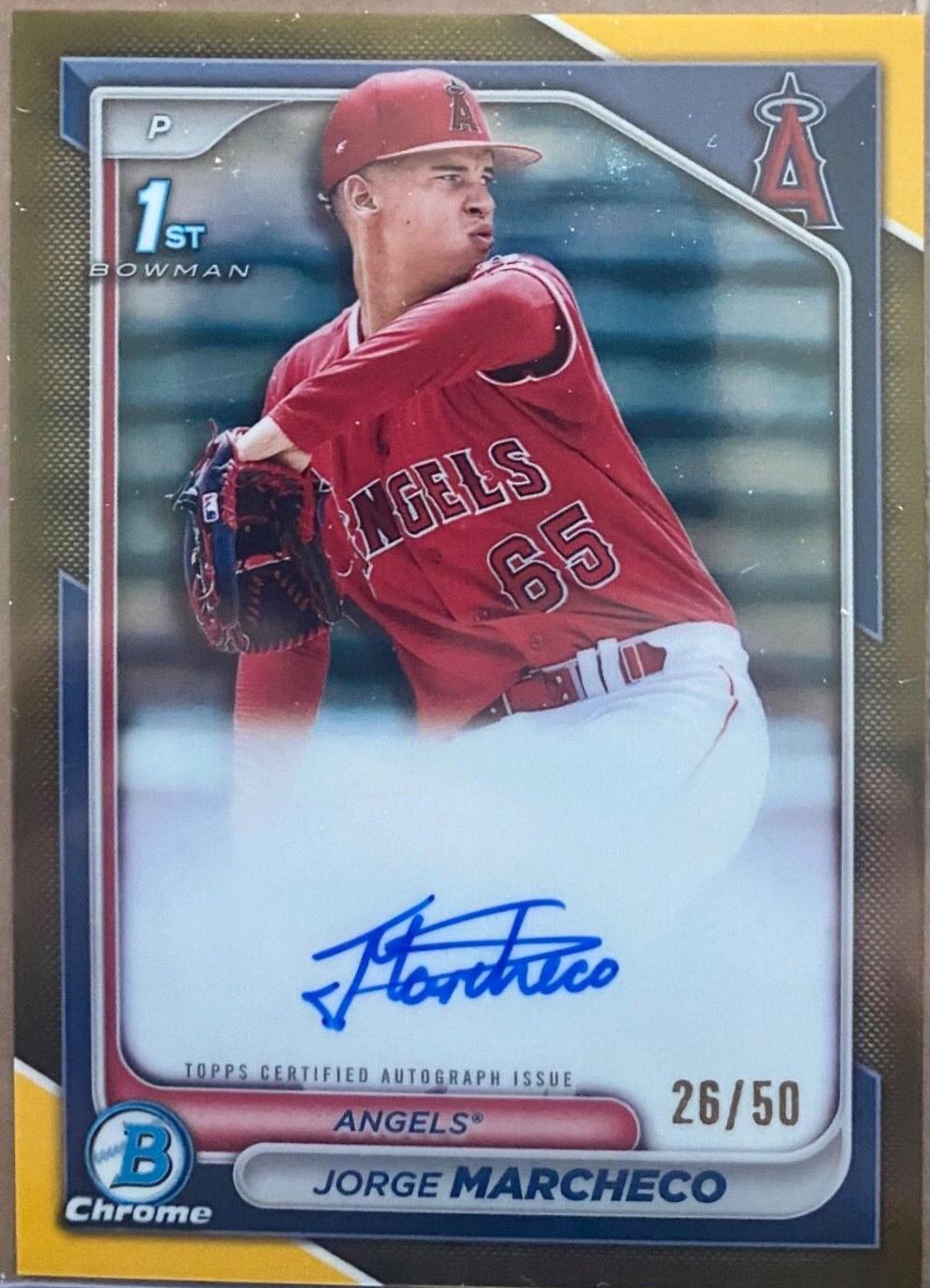 Jorge Marcheco [Gold Refractor] #CPA-JMH