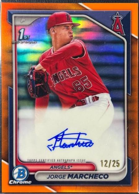 Jorge Marcheco [Orange Refractor] #CPA-JMH