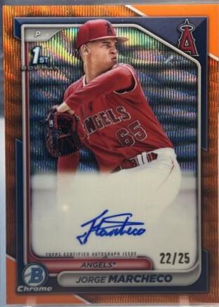 Jorge Marcheco [Orange Wave Refractor] #CPA-JMH