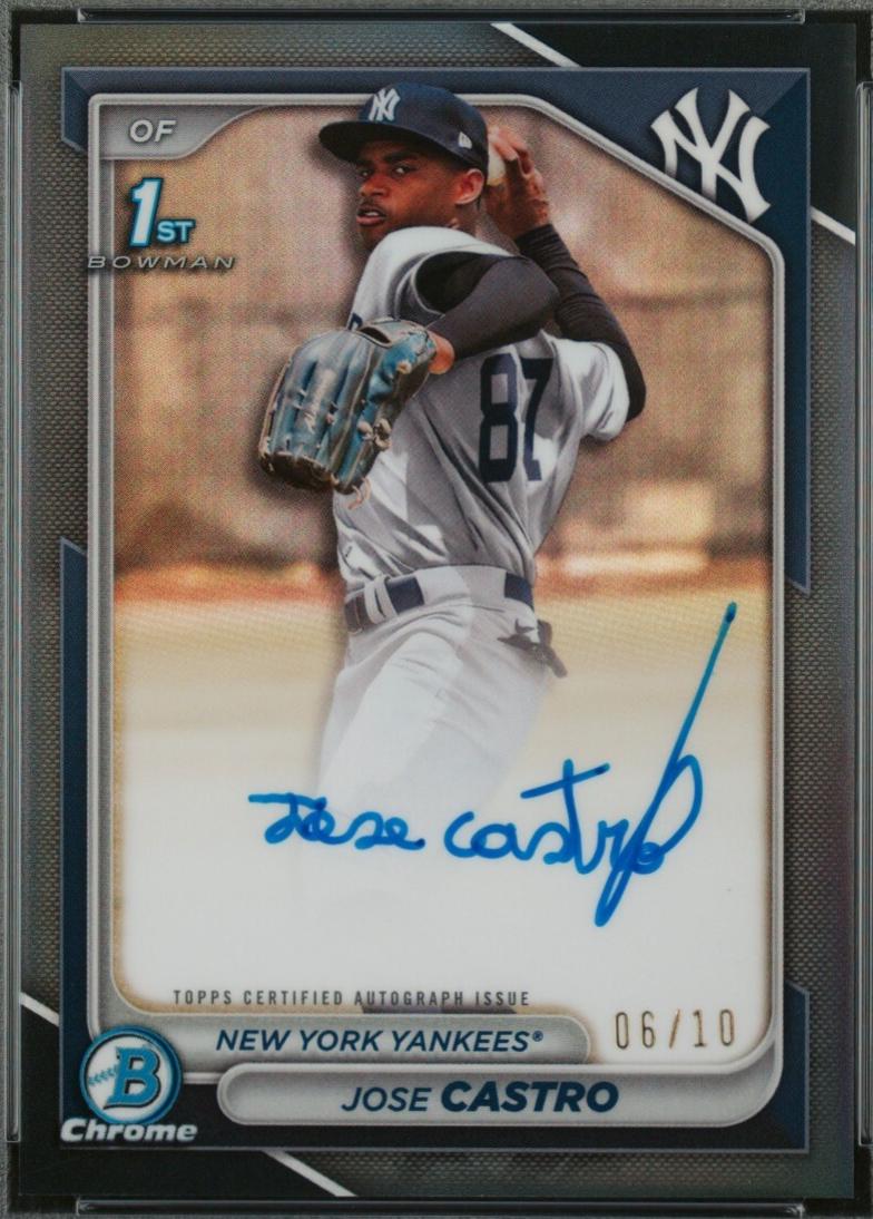 Jose Castro [Black Refractor] #CPA-JCO