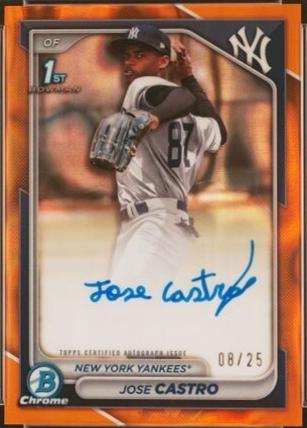 Jose Castro [Orange Lava Refractor] #CPA-JCO