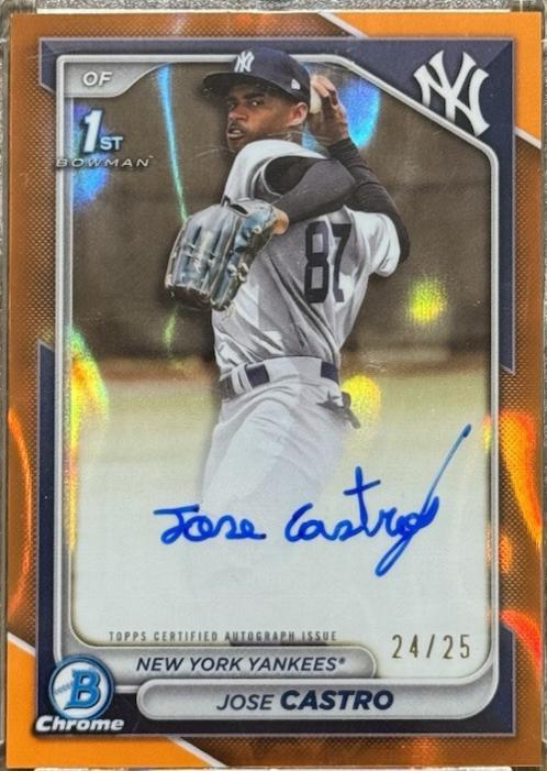 Jose Castro [Orange Refractor] #CPA-JCO