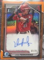 Jose Fernandez [Orange Refractor] #CPA-JF