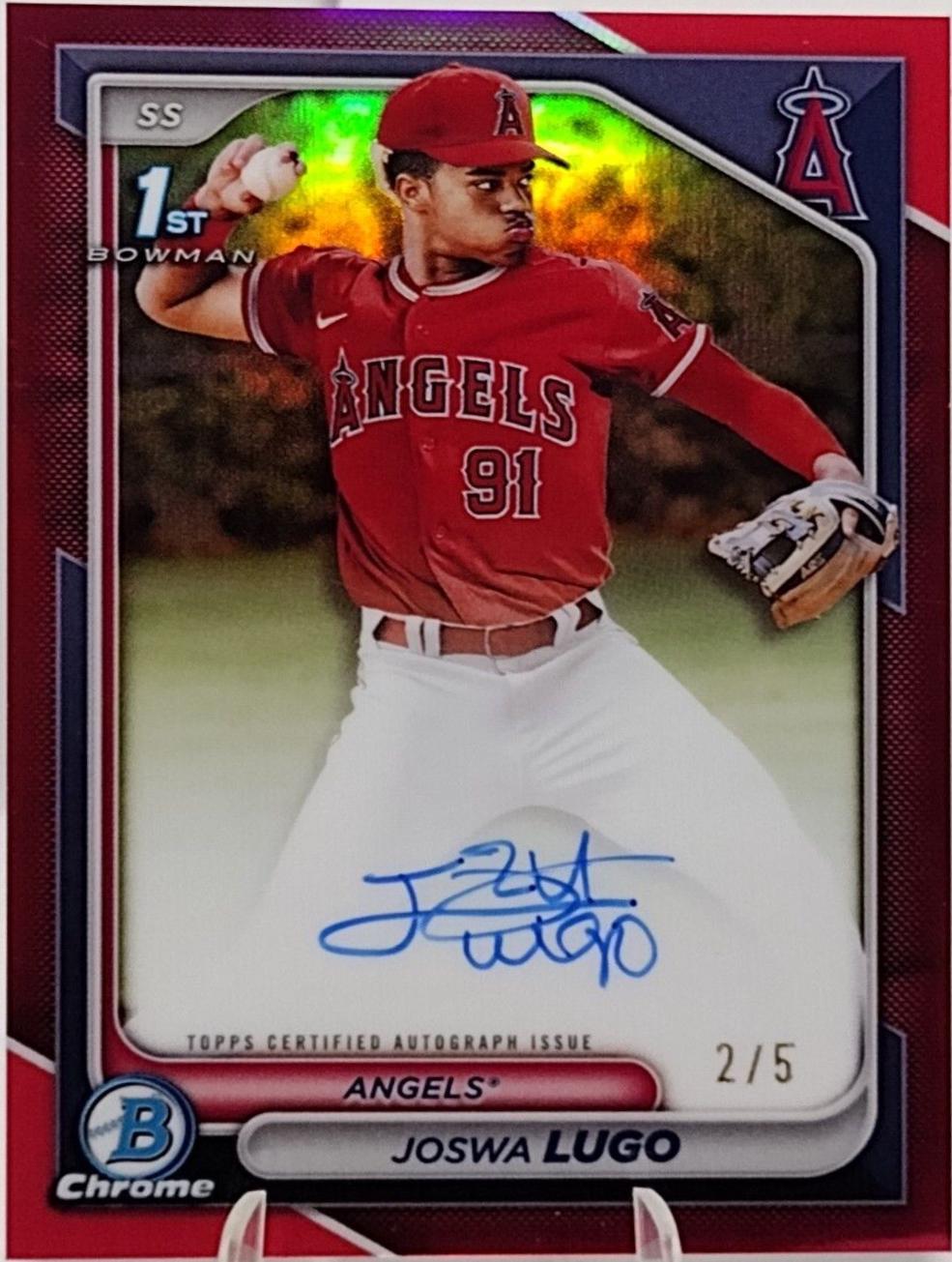 Joswa Lugo [Red Refractor] #CPA-JL