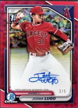 Joswa Lugo [Red Wave Refractor] #CPA-JL