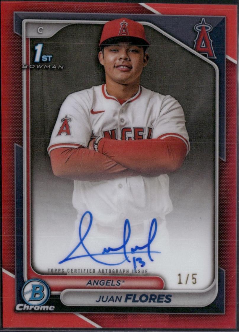 Juan Flores [Red Refractor] #CPA-JF