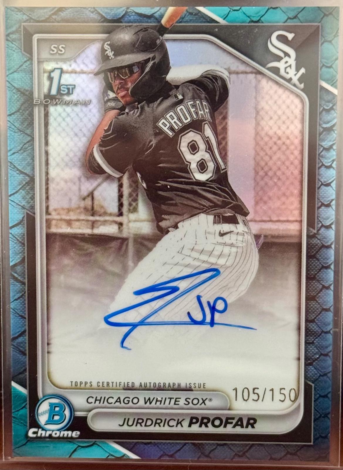 Jurdrick Profar [Reptillian Blue Refractor] #CPA-JPR