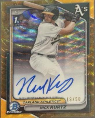 Kannon Kemp [Gold Wave Refractor] #CPA-KK