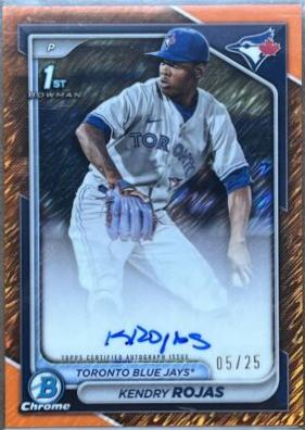 Kendry Rojas [Orange Refractor] #CPA-KR