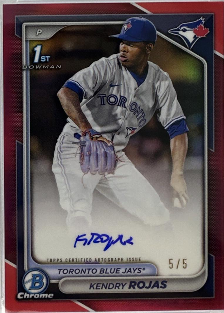 Kendry Rojas [Red Wave Refractor] #CPA-KR