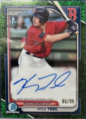 Kyle Teel [Green Grass Refractor] #CPA-KT