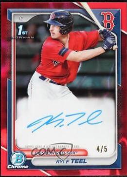 Kyle Teel [Red Lava Refractor] #CPA-KT