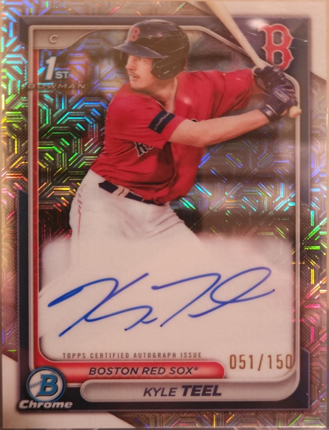 Kyle Teel [Red Refractor] #CPA-KT