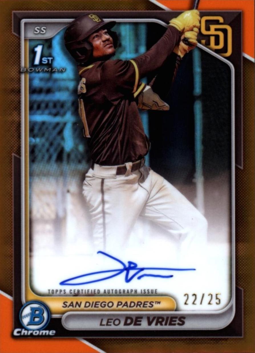 Leo De Vries [Orange Refractor] #CPA-LD