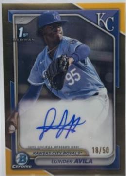 Luinder Avila [Gold Refractor] #CPA-LAA