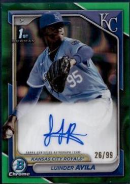 Luinder Avila [Green Lava Refractor] #CPA-LAA