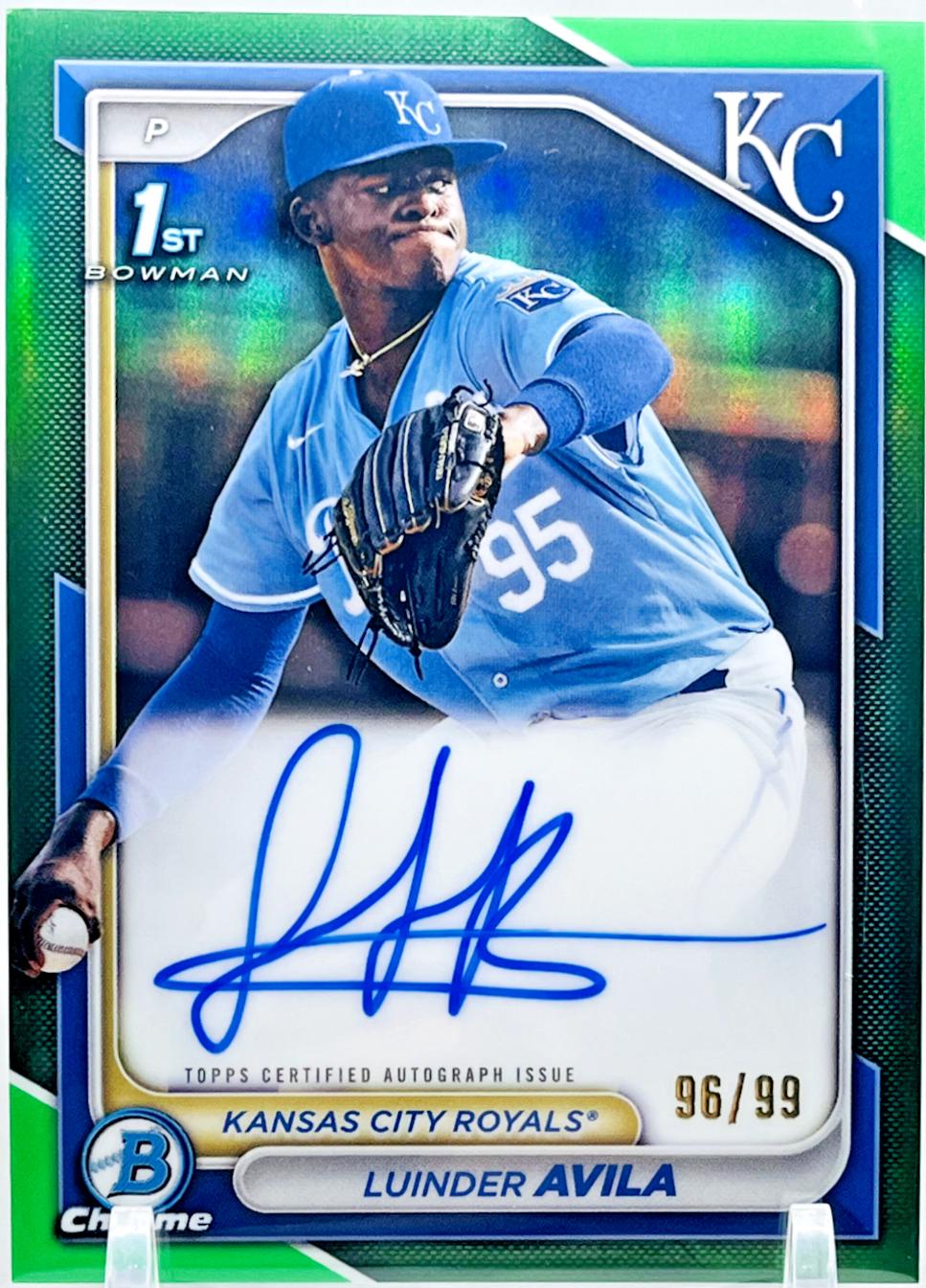 Luinder Avila [Green Refractor] #CPA-LAA