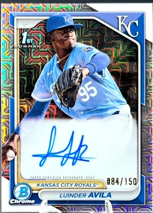 Luinder Avila [HTA Choice Refractor] #CPA-LAA
