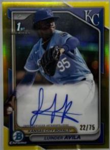 Luinder Avila [Yellow Refractor] #CPA-LAA