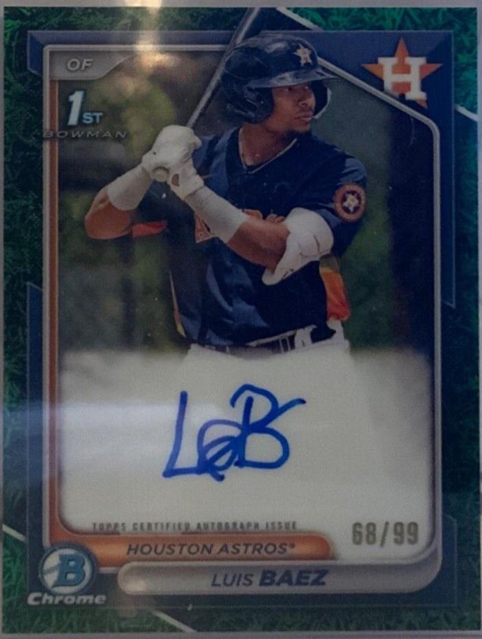 Luis Baez [Green Refractor] #CPA-LB
