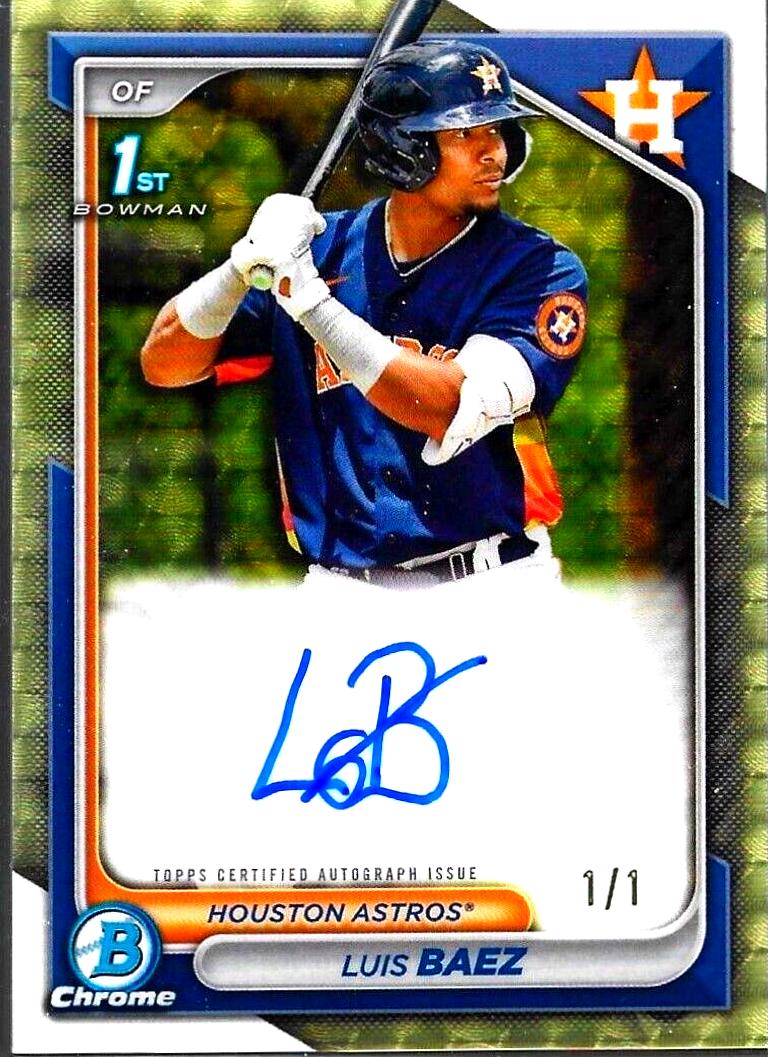 Luis Baez [Superfractor] #CPA-LB