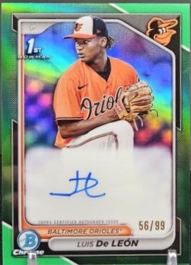 Luis De Leon [Green Refractor] #CPA-LDL