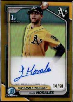 Luis Morales [Gold Refractor] #CPA-LM
