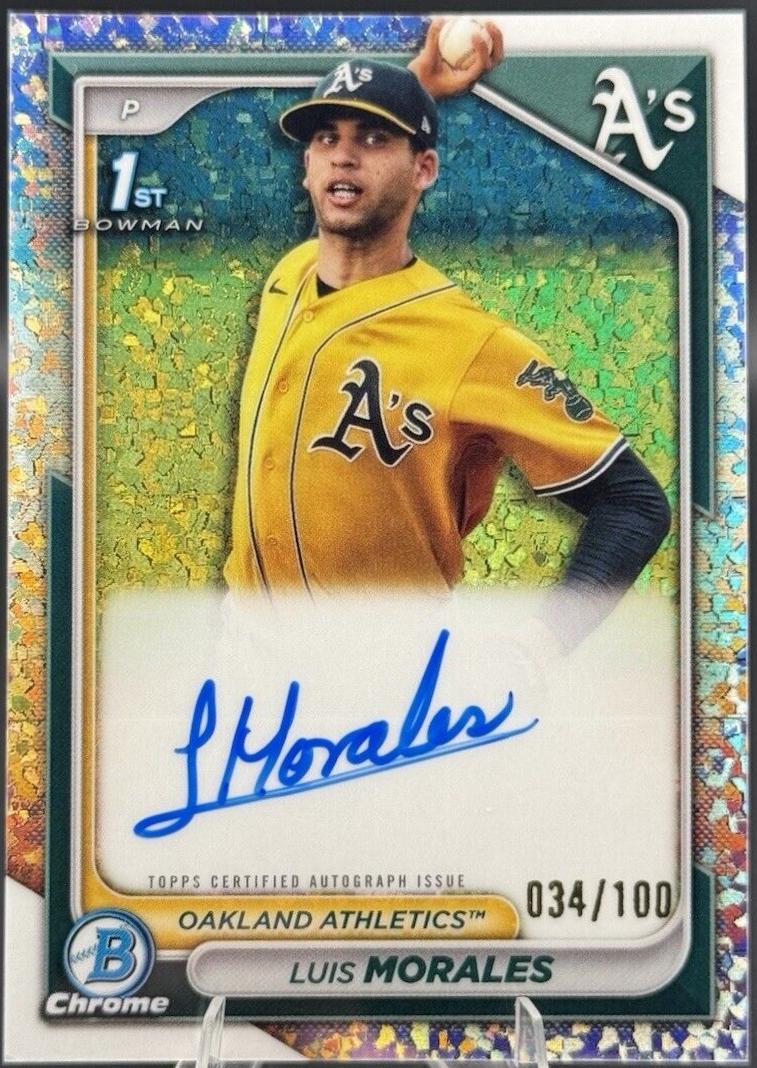 Luis Morales [Mini Diamond Refractor] #CPA-LM