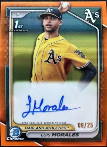 Luis Morales [Orange Refractor] #CPA-LM